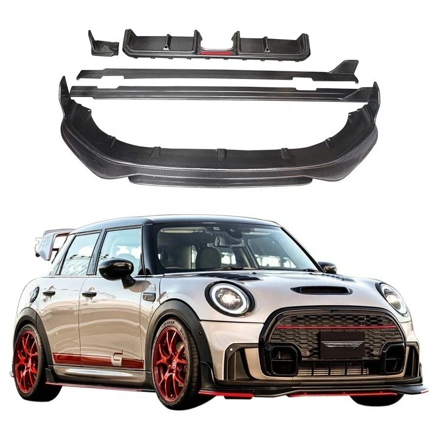 MINI JCW F56 F57 LC2 New Condition Carbon Fiber Body Kit Includes Front Lip Side Skirts Rear Diffuser Bumper Car Accessories